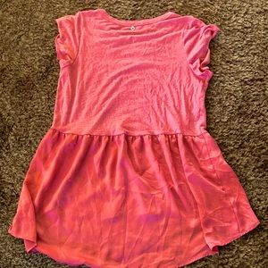 A pink LIVI dress